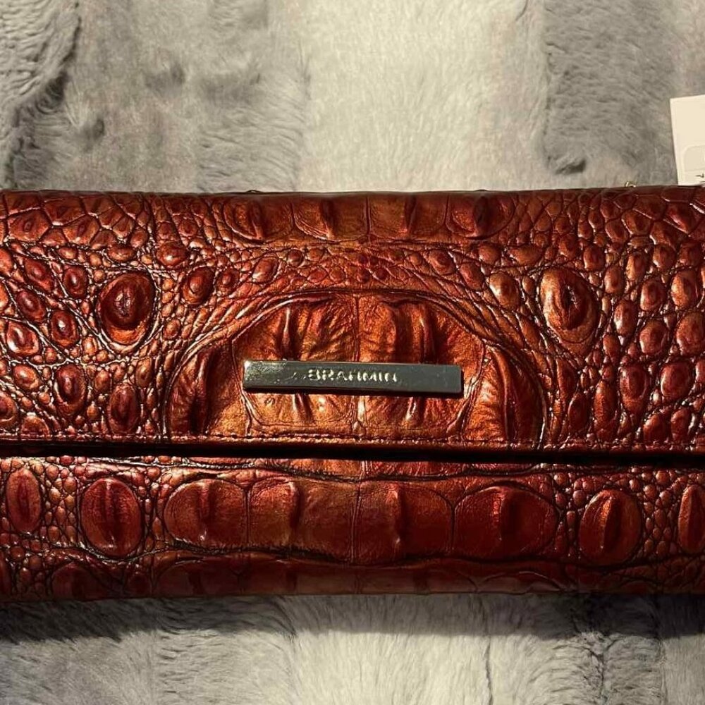 Brahmin Copper Leather Women's Wallet